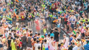 Lễ hội té nước tại Thái Lan